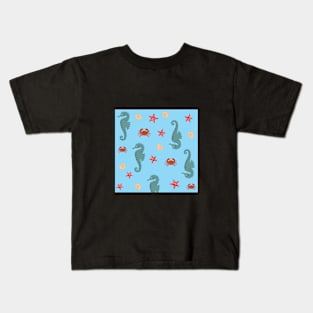 Beach color full Kids T-Shirt